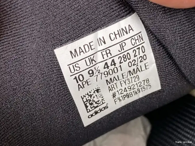 hype Bone Adidas FY3729 700 Boost Yeezy MNVN 0610